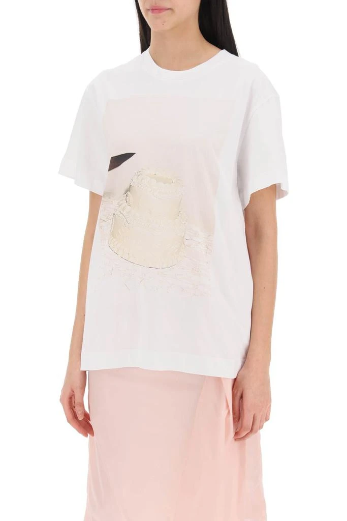 SIMONE ROCHA cutting cake crew-neck t-shirt 4