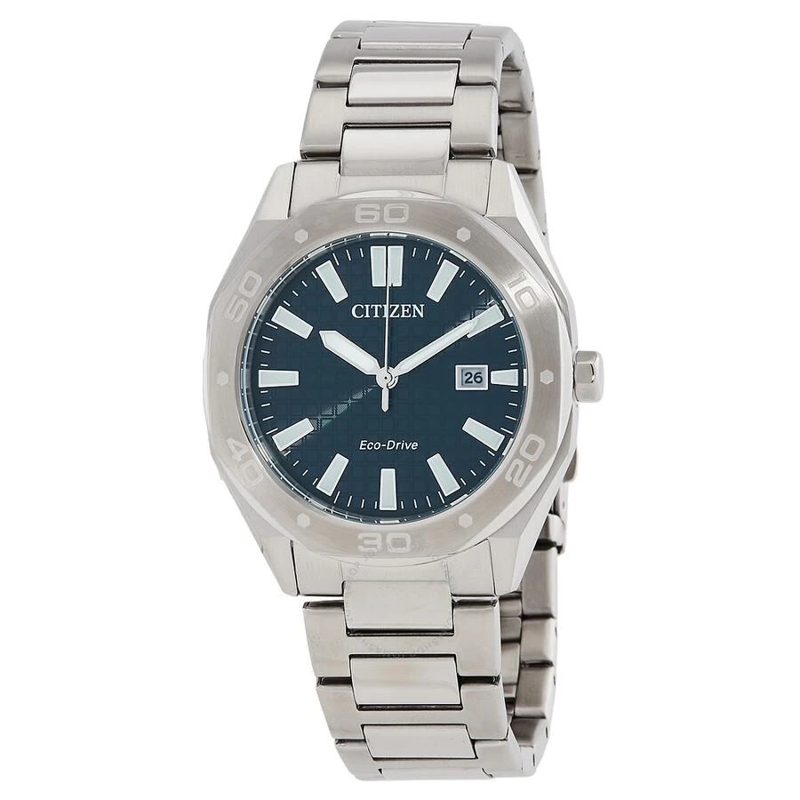Citizen Eco-Drive Green Dial Men's Watch BM7630-80X 1