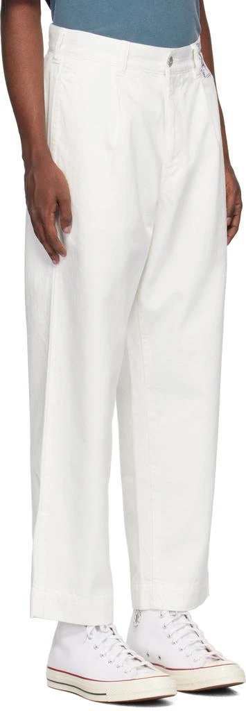 NEIGHBORHOOD White BW Tuck Jeans 2