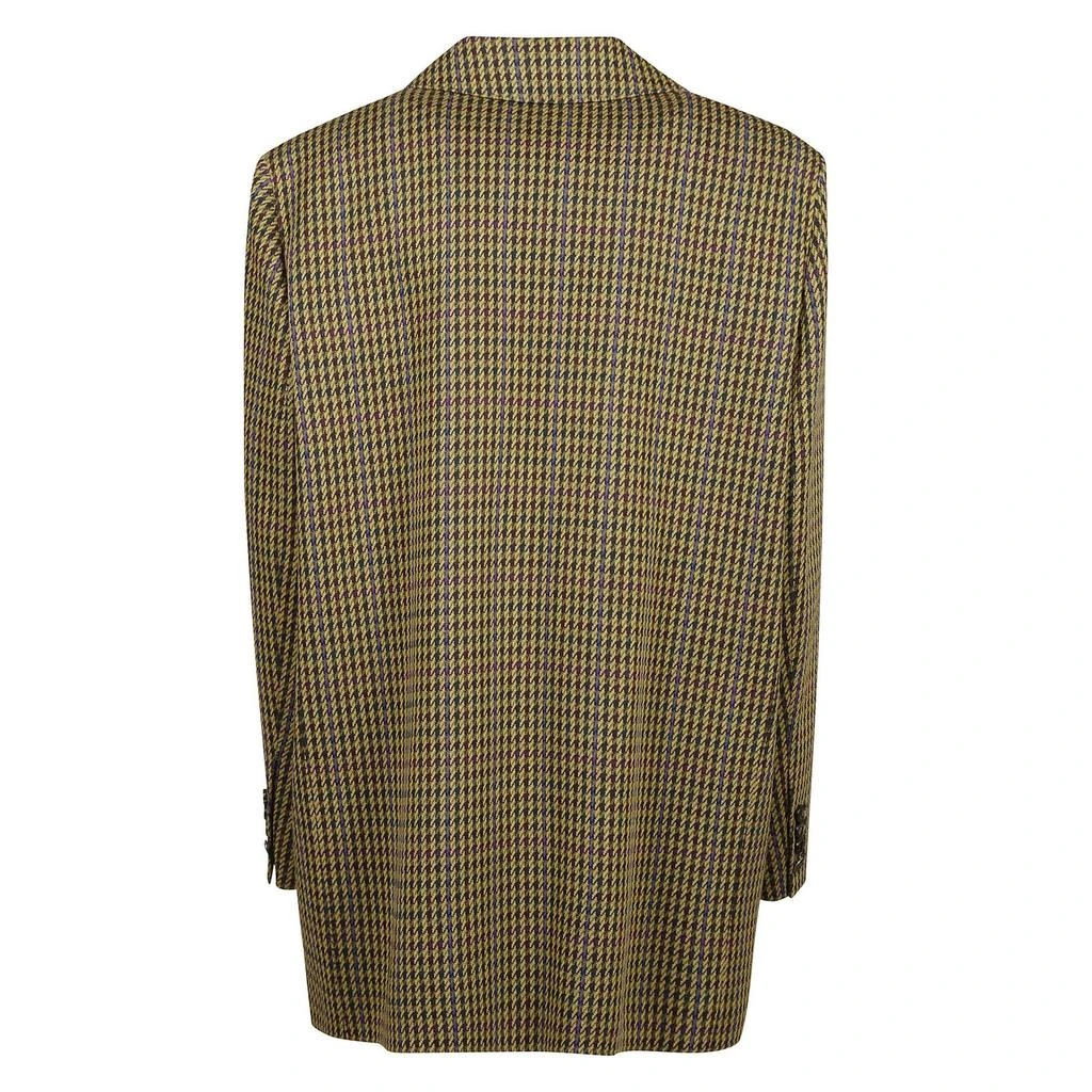 Max Mara Max Mara Houndstooth Buttoned Jacket 2