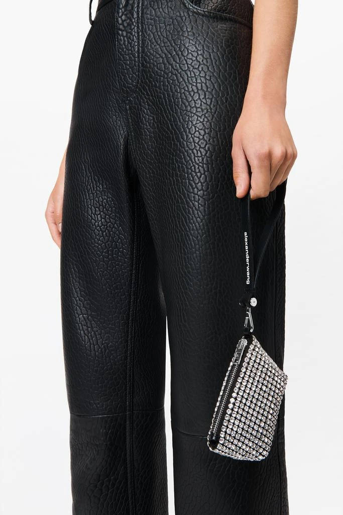 Alexander Wang coin purse in crystal mesh 3