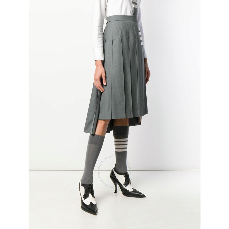 Thom Browne 4-Bar Pleated Skirt