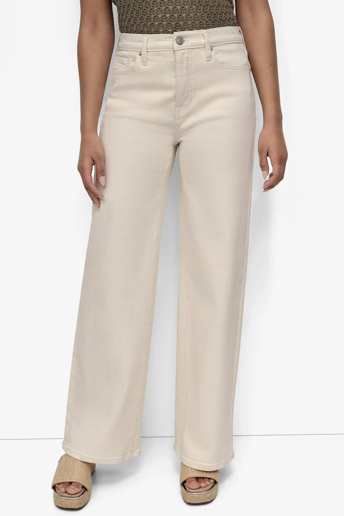 DKNY HIGH RISE TAILORED WIDE LEG
