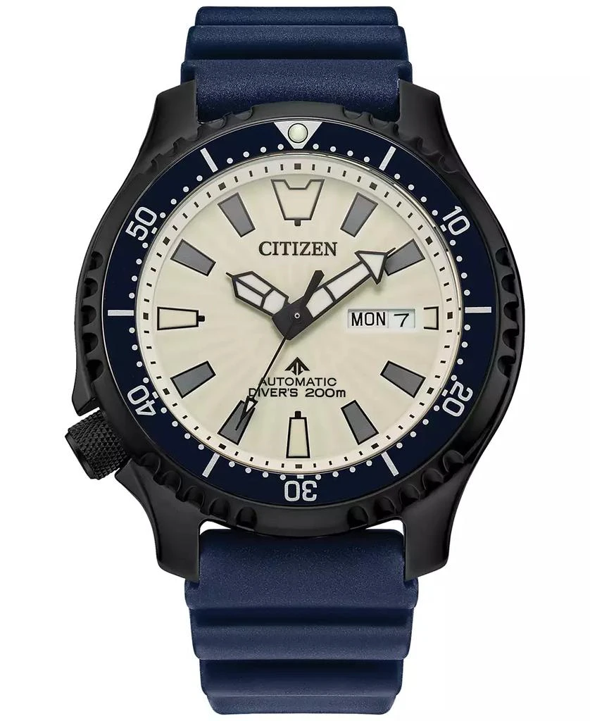 Citizen Men's Automatic Promaster Blue Strap Watch 44mm 1