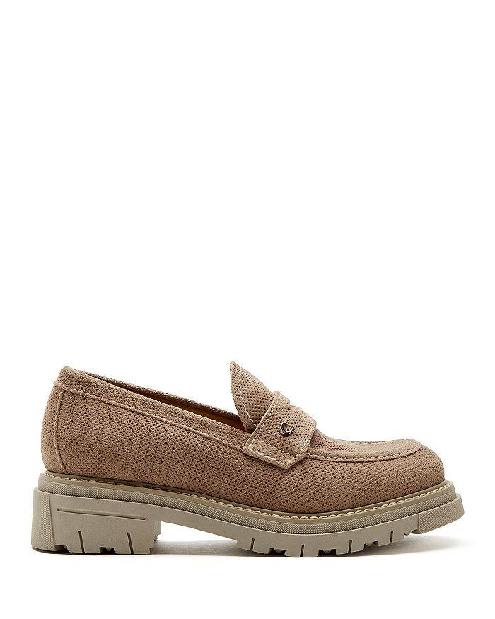 La Canadienne Women's Dillon Suede Penny Loafers