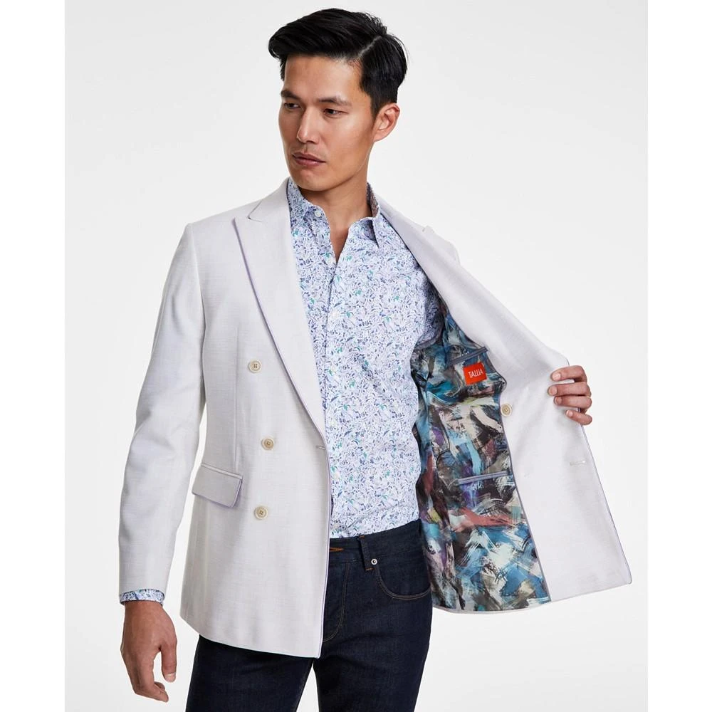 Tallia Men's Slim-Fit Double-Breasted Sport Coat 4