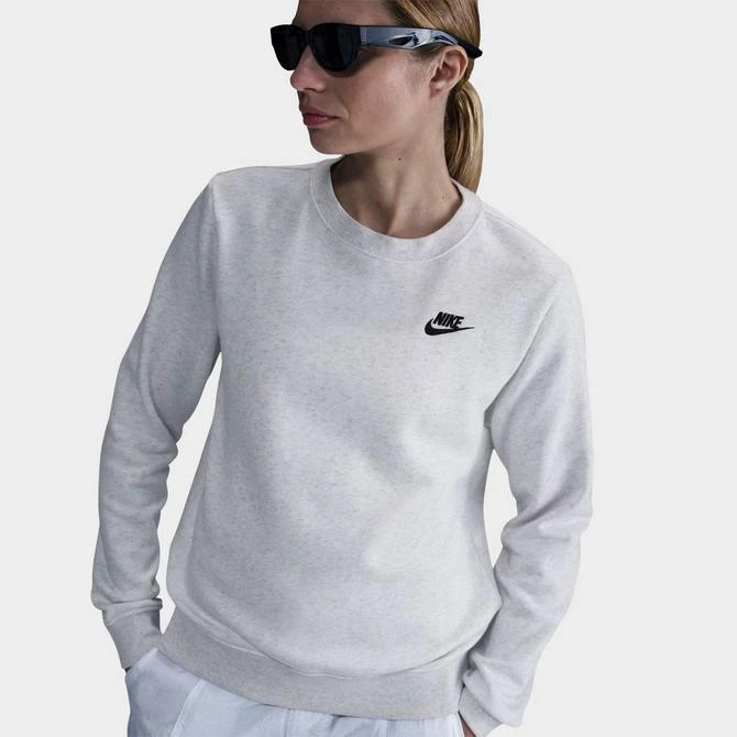 NIKE Women's Nike Sportswear Club Fleece Crewneck Sweatshirt 3
