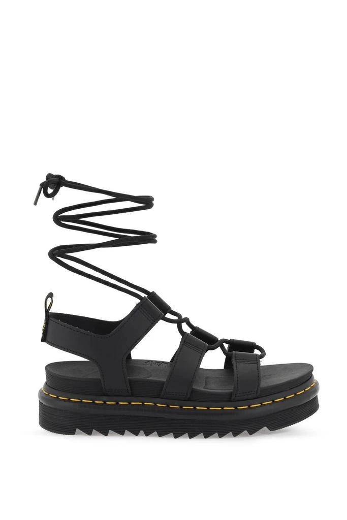 Dr. Martens nartilla hydro leather gladiator sandals 1