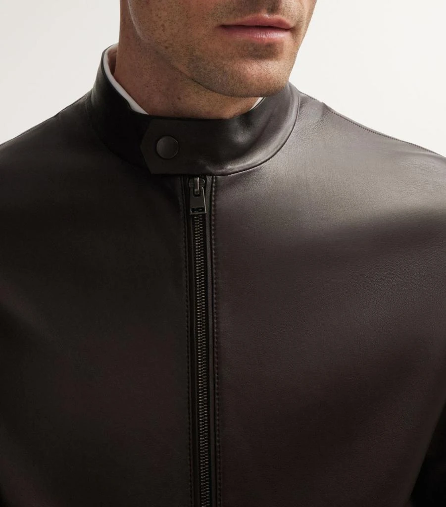 Hugo Boss Lamb Leather Jacket 6