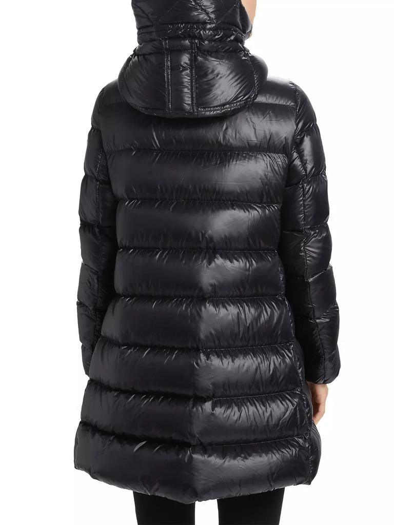 Moncler Suyen Long A-line Down Jacket 4