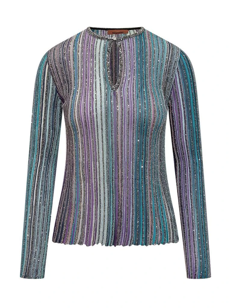 Missoni Missoni Sweater With Striped Pattern 1