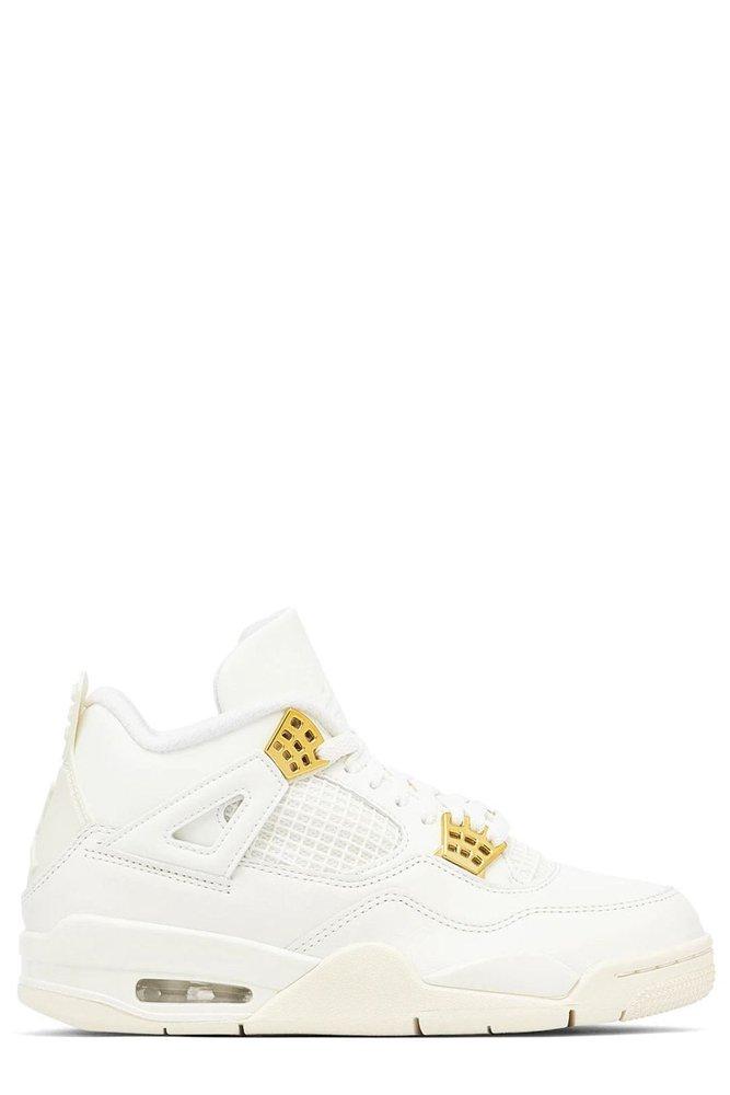 NIKE Jordan Air Jordan 4 Mesh Panelled Sneakers