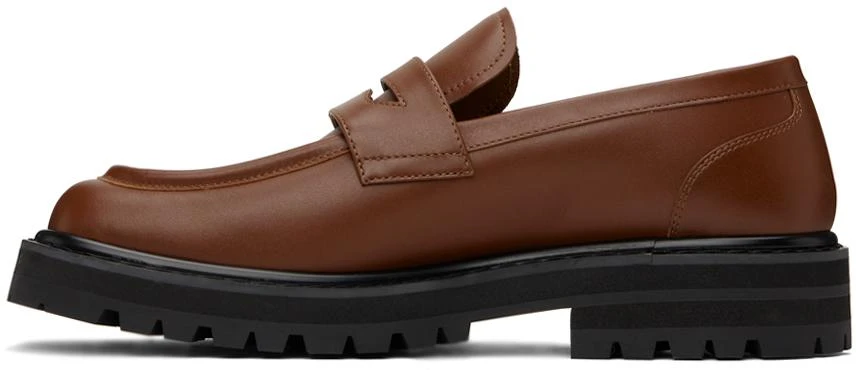 Marni Brown Leather Piercing 2.0 Chunky Loafers 3