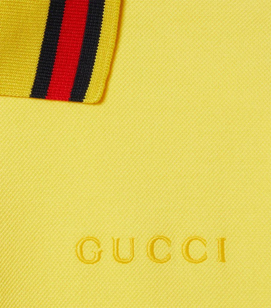 Gucci Cotton-Blend Polo Shirt 7
