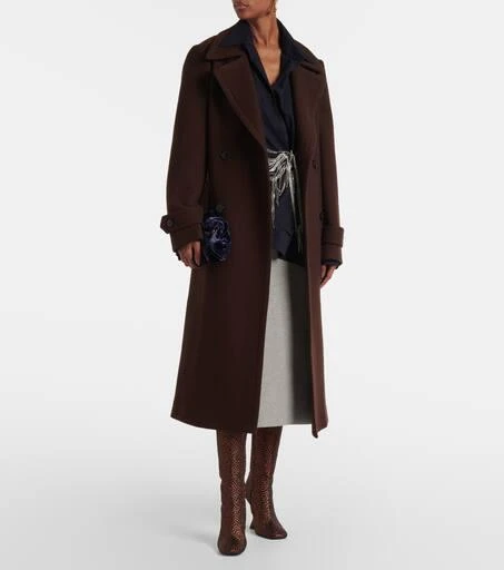 Dries Van Noten 105 glitter wedge knee-high boots 3