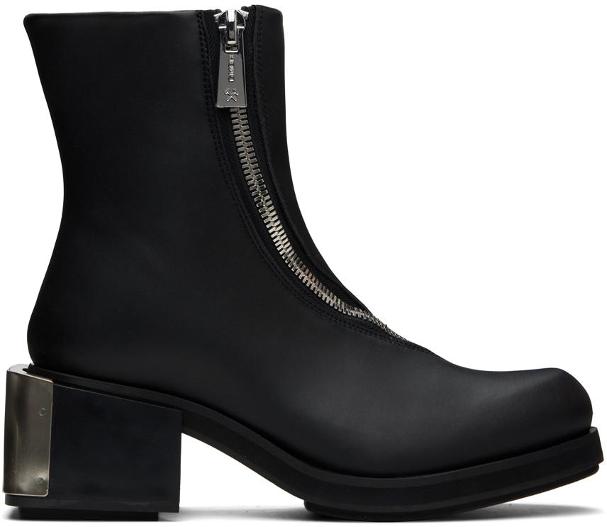 GmbH Black Ergonomic Riding  Boots