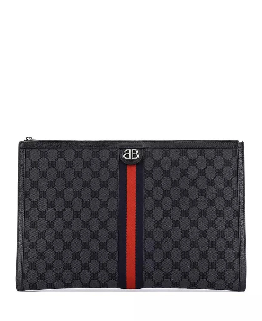 Pre-Owned Balenciaga x Gucci The Hacker Project Laptop Pouch BB Canvas