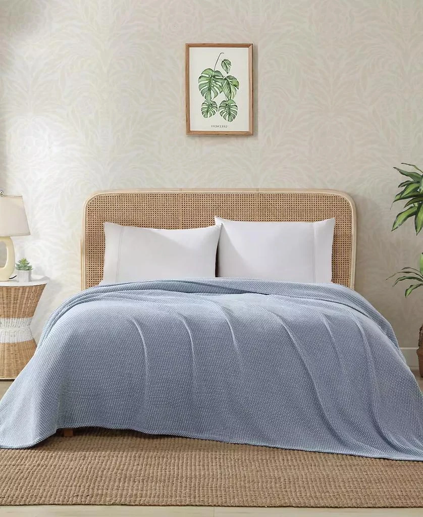 Tommy Bahama CLOSEOUT! Island Comfort Chenille Solid Blanket 2