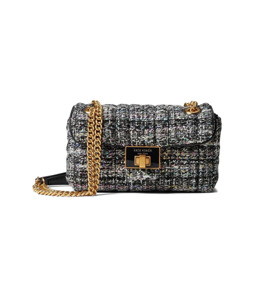 Kate Spade New York Evelyn Sequin Tweed Small Shoulder Crossbody 1