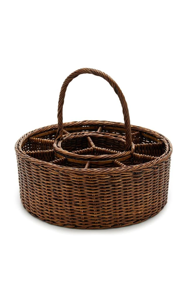MoDA Moda Domus - Wicker Wine Carrier - Brown - Moda Operandi 1