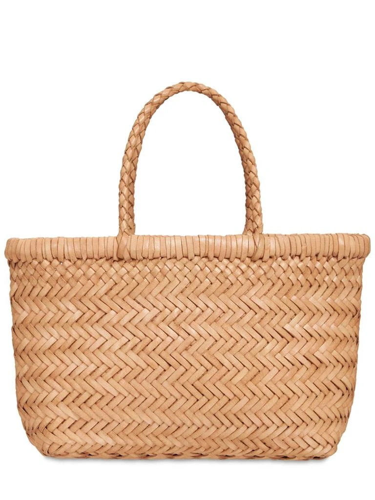 DRAGON DIFFUSION Mini Flat Gora Leather Basket Bag 1