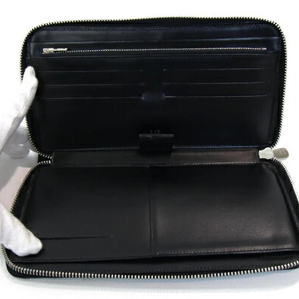 Dunhill Nylon Canvas Leather Long Wallet (Bi-Fold) (Pre-Owned) 3