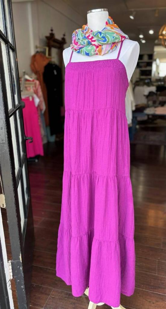 Bobi Bobi - Tiered Cami Maxi Dress