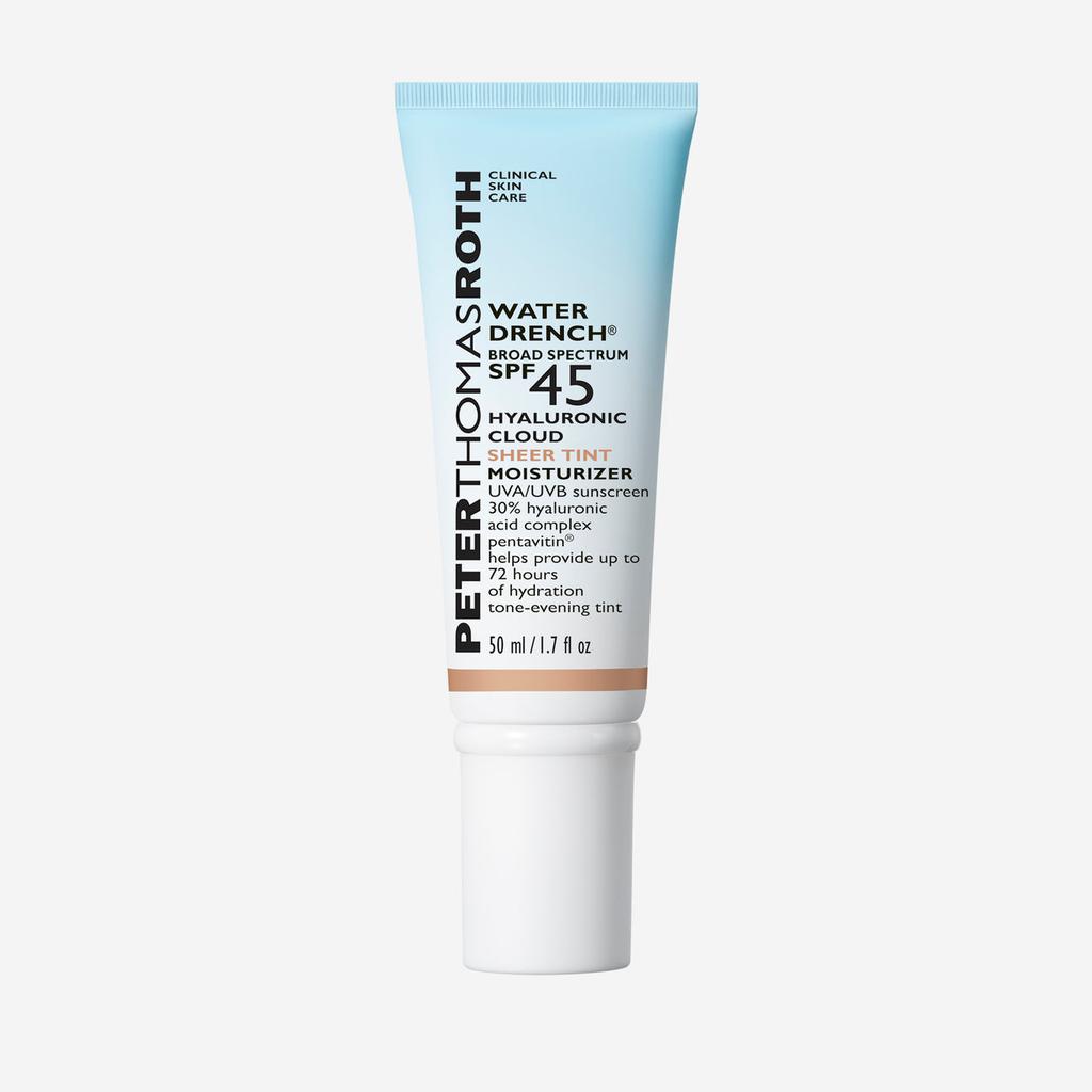 Peter Thomas Roth Water Drench Broad Spectrum SPF 45 Hyaluronic Cloud Sheer Tint Moisturizer|50 ml / 1.7 fl oz