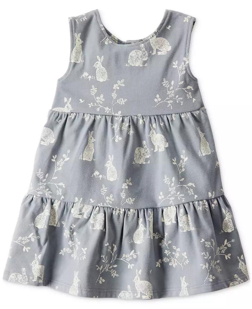 Carter's Baby Girls Organic Cotton Bunny Knit Dress