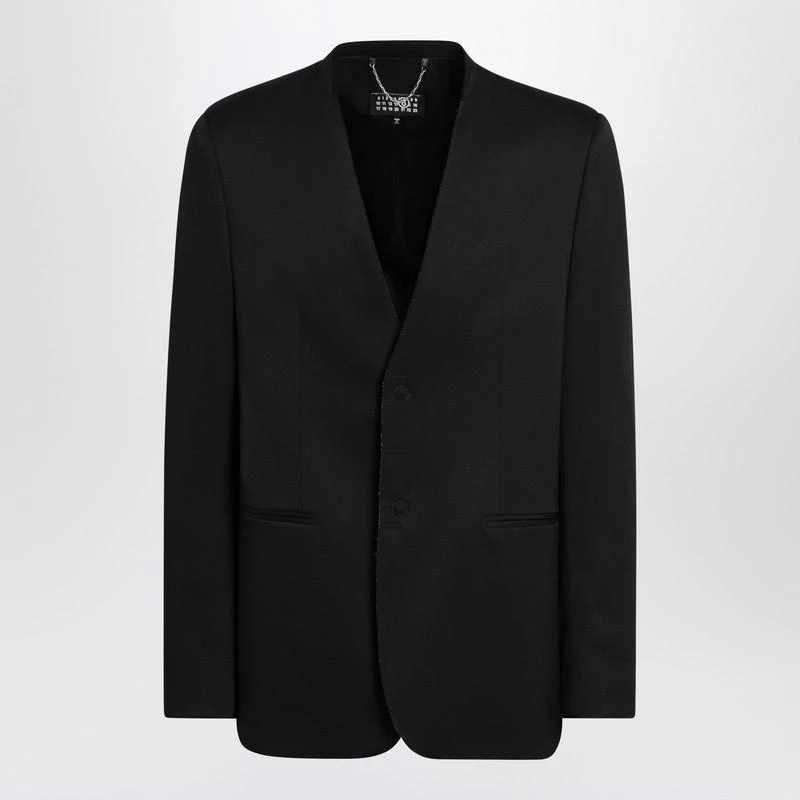 MM6 Mm6 Maison Margiela Single-Breasted Jacket In Blend 1