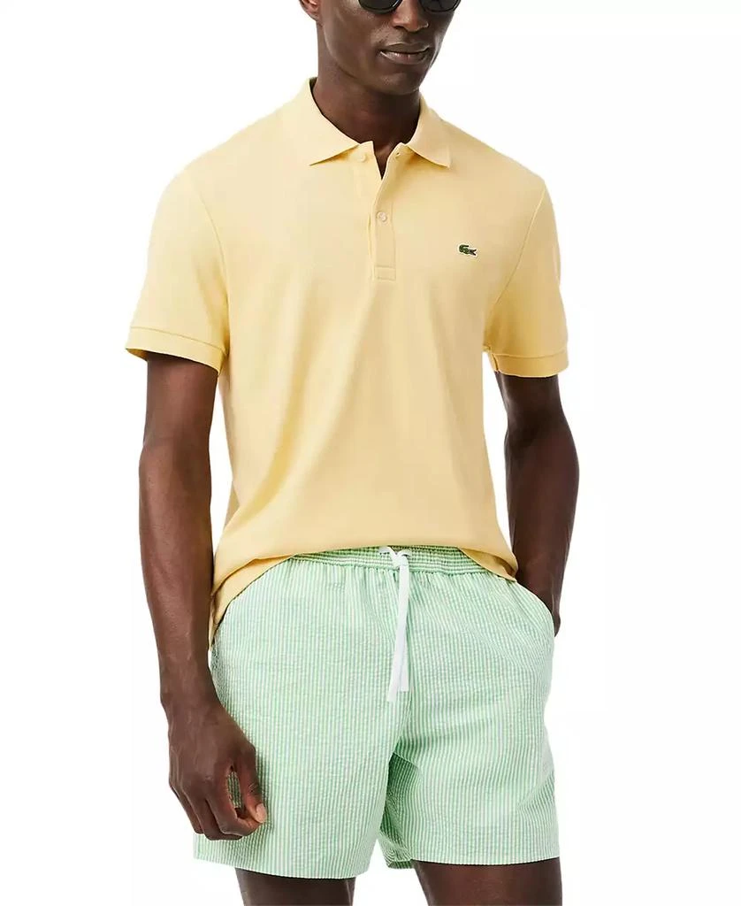 Lacoste Men's Regular Fit Pima Cotton Short Sleeve Polo Shirt 1