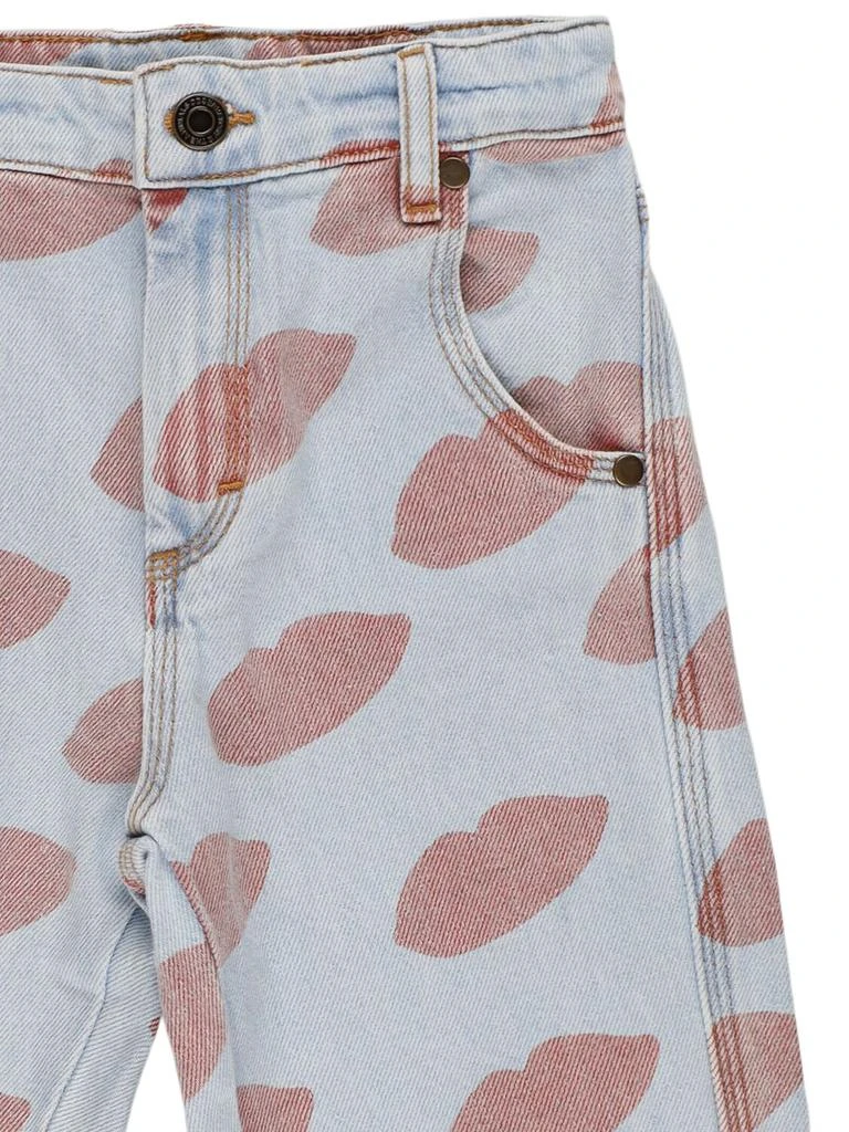 The Animals Observatory Printed Stretch Cotton Jeans 1