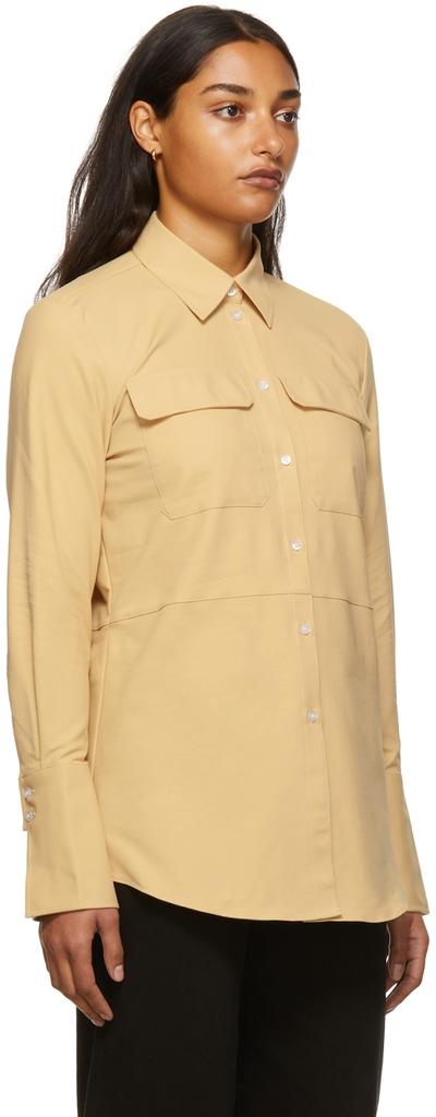 HOUSE OF DAGMAR Tan Simone Long Sleeve Shirt