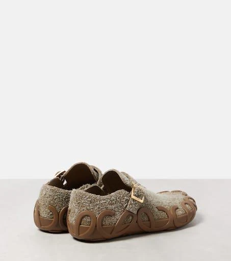 Loewe Brushed suede loafers 3