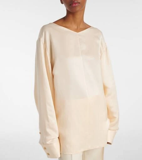 Khaite Durion satin top 6