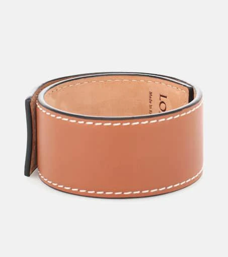 Loewe Anagram leather snap bracelet 2