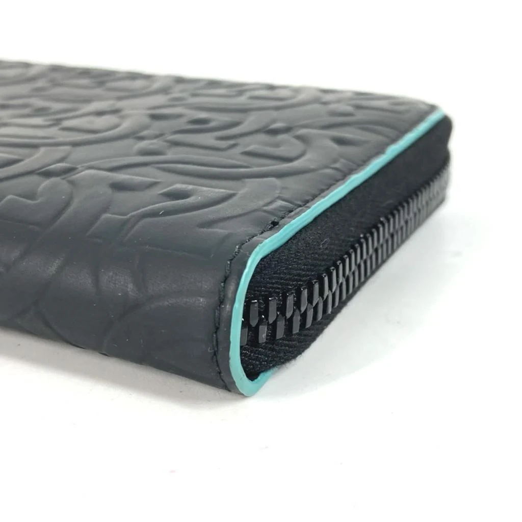 Salvatore Ferragamo blue Leather Long Wallet (Bi-Fold) (Pre-Owned) 5