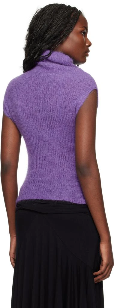 Gimaguas Purple Fuzzy Sweater 3