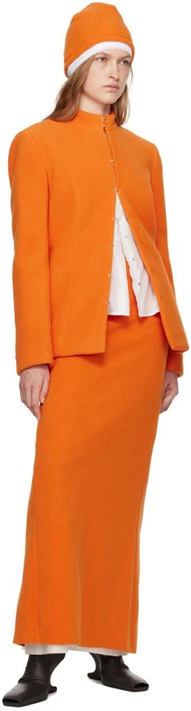 COLLEEN ALLEN Orange Victorian Jacket 4