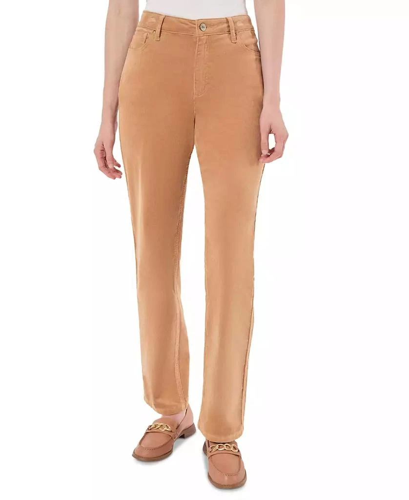 JONES NEW YORK Women's Lexington Straight Leg Corduroy Jeans 1