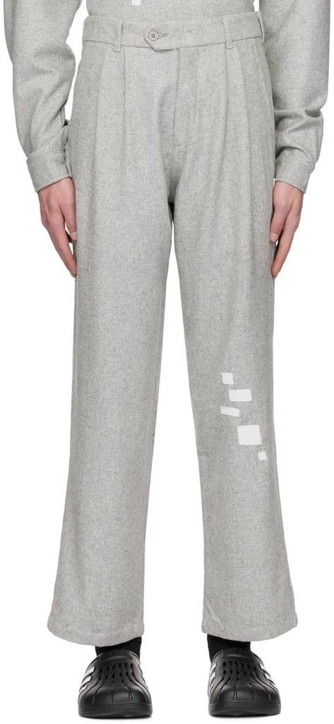 Saintwoods Gray Patch Trousers 1