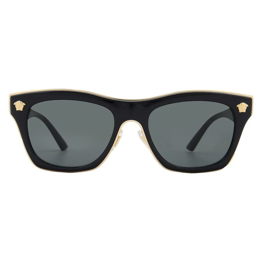 Versace Versace Dark Grey Square Men's Sunglasses VE2272 GB1/87 53