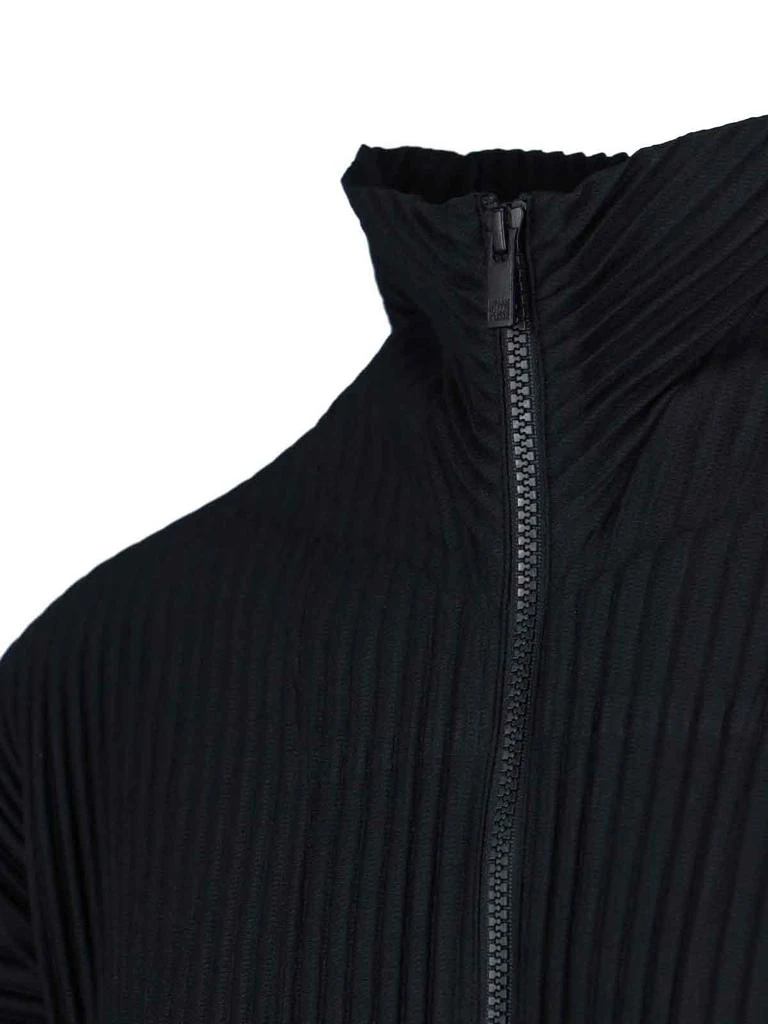 Homme Plissé Issey Miyake Homme Plissé Issey Miyake Zip-Up Knitted Cardigan 3