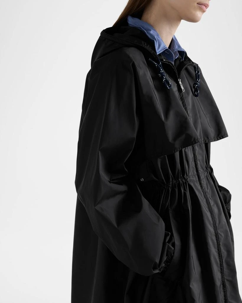 Prada Lightweight Re-Nylon Oversized Raincoat 5