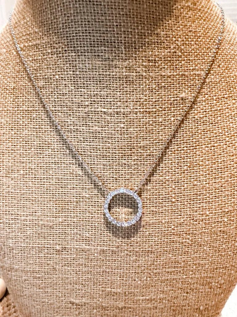 White Label White Label - Women
s Infinity Circle Necklace
