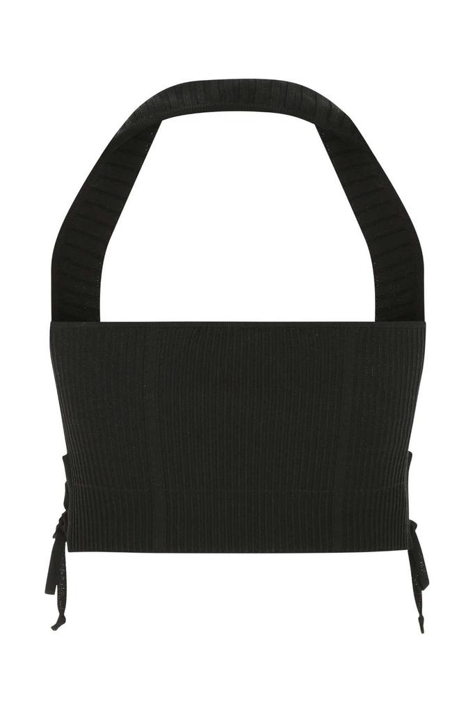 ANDREA ADAMO Andrea Adamo Halterneck Knitted Top