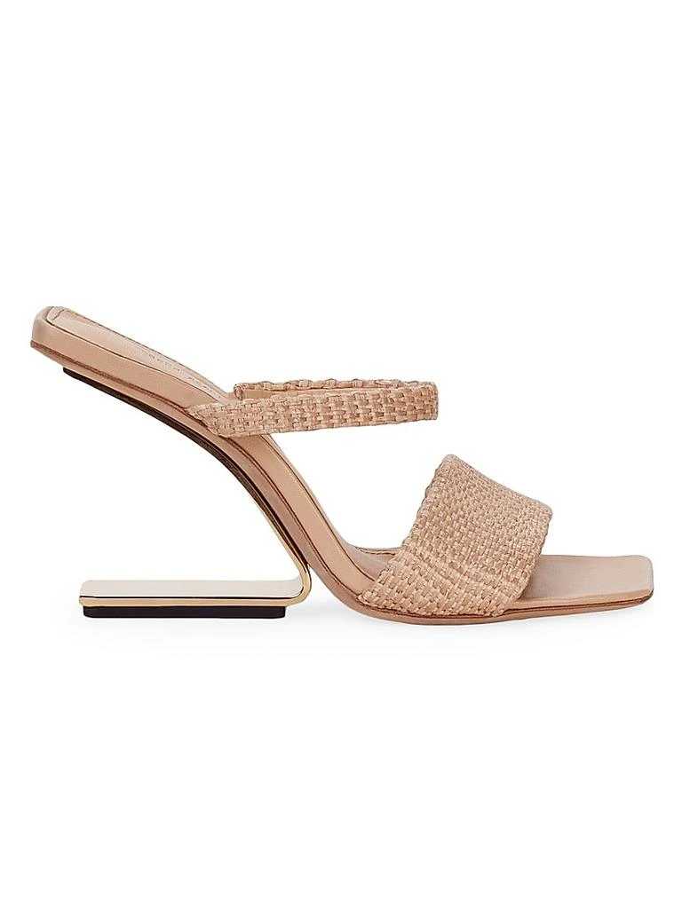 Cult Gaia Rene 83MM Woven Sandals 1