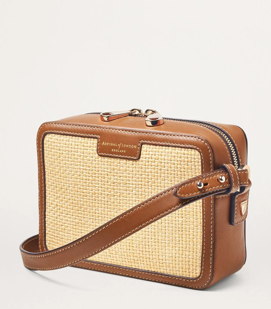 Aspinal of London Leather Woven Camera Bag 3