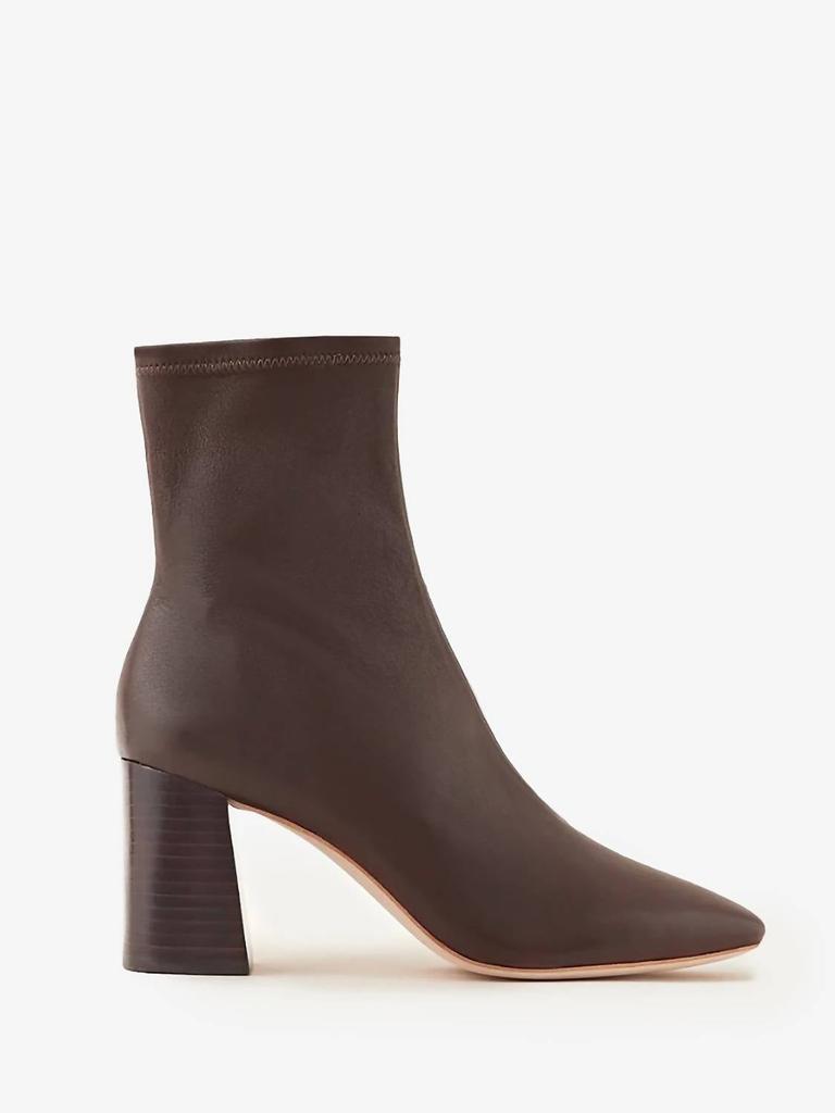 Loeffler Randall Women's Elise Stretch Bootie In Chocolate