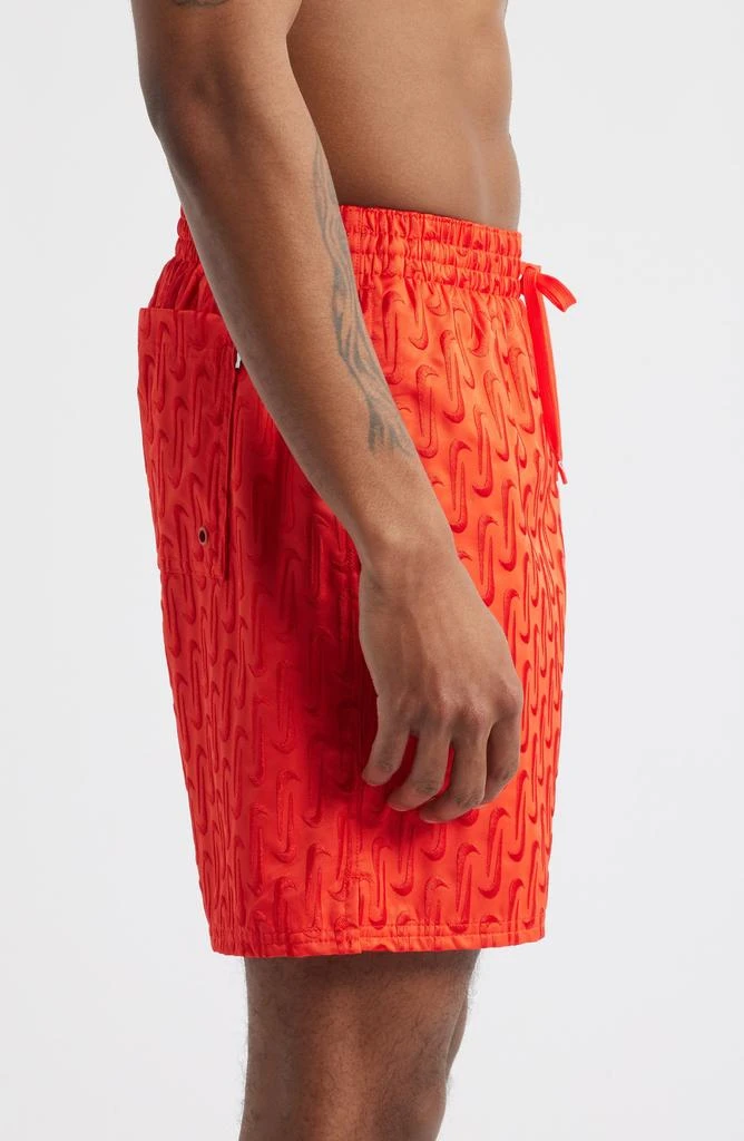 NIKE 7-Inch Swoosh Embroidered Swim Trunks 3
